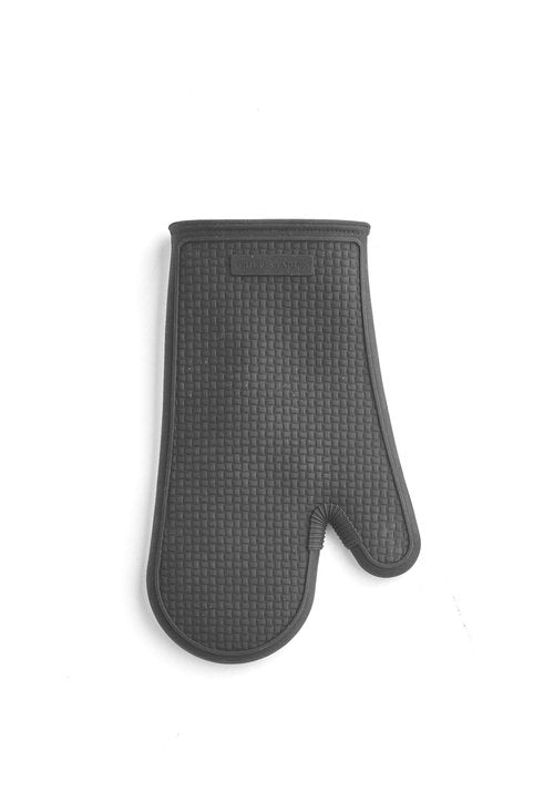 Harman Textured Silicone Oven Mitt 7" x 12" Black