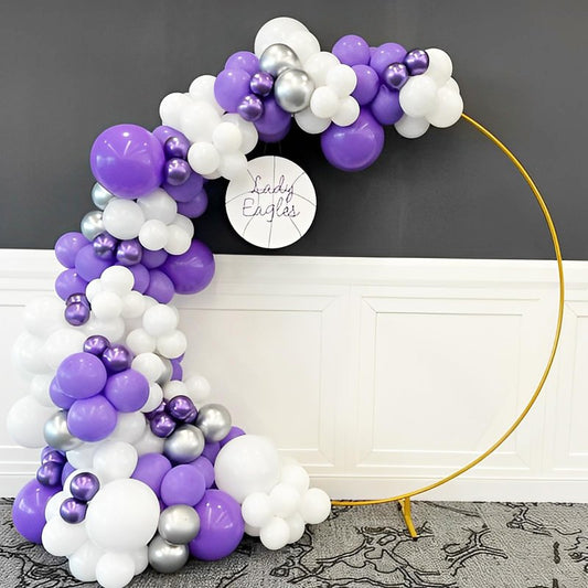 Voircoloria Purple Balloons, 66pack 12inch Purple Latex Party Balloons for Halloween, Graduation, Wedding, Birthday, Baby Shower, Anniversary, Valentine's Day Party Decorations