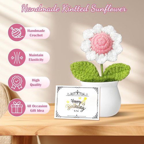 Happy Birthday Gifts for Teen Girls Women, Unique Mothers Day Gifts for Mom, Gift Baskets for Her Self Care Thank You Get Well Present Set for Teacher, 14pcs Cute Rose Box Girlfriend Wife (Pink)