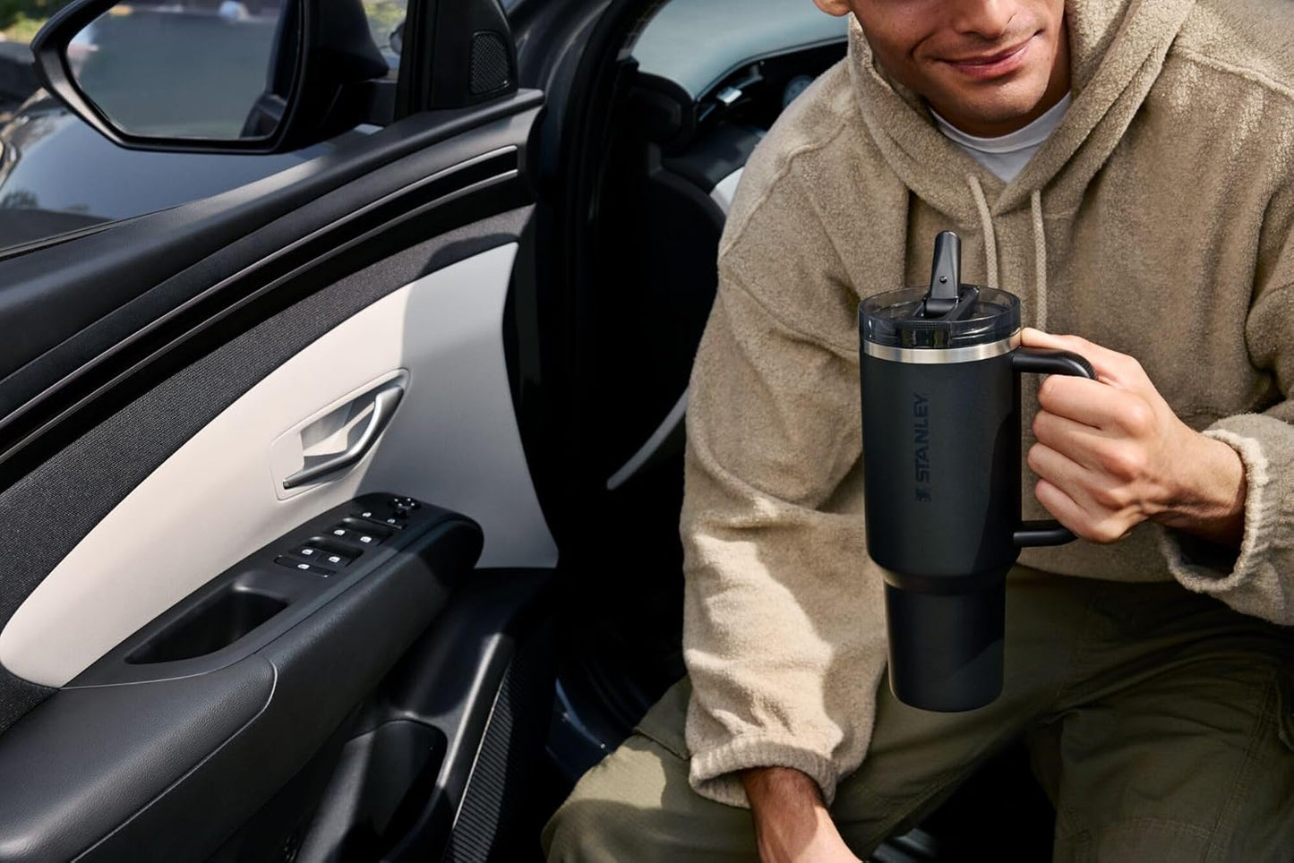 STANLEY Quencher ProTour 30 oz Tumbler - Leakproof Lid, Built-In Straw & Handle | Insulated Stainless Steel | BPA-Free | Spring Green