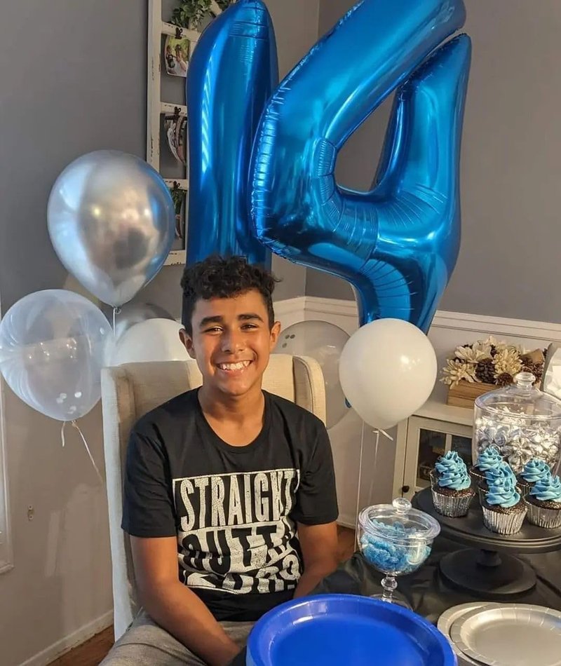 Navy Blue Number 14 Balloon 40 inch, 14 Number Balloons, 14th Navy Blue Birthday Decorations, 14 Year Old Girls Boys Blue Party Supplies