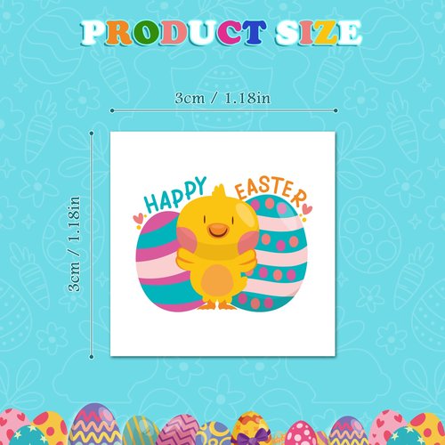 Easter Tattoos for Kids - 80 PCS Easter Basket Stuffers - Egg Fillers Stickers for Boys Girls,Easter Gifts Toys for Teens | Easter Games Crafts Party Favors for Adults,Easter Dresses Outfit Shirts