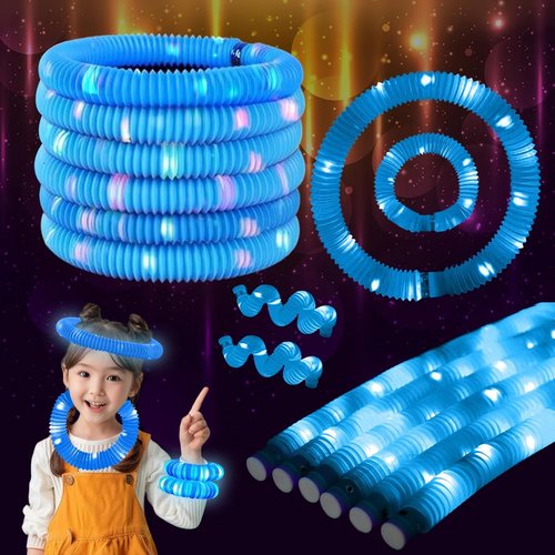 Glow Sticks 6PCS Set by [Brand Name] - Glow in The Dark Party Supplies for Kids & Adults | Perfect for Festivals, Birthdays & Raves