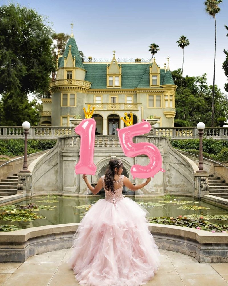 40 Inch Number Balloon 1 for First Birthday, One Giant Balloons, Pink Baby Girl 1st Birthday Decorations, 1 16 18 21 Bday Balloons