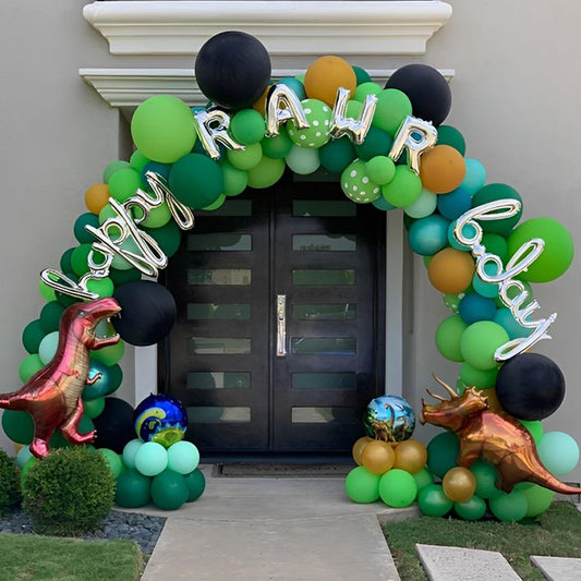 Voircoloria 110pcs Green Balloons 12inch Green Latex Party Balloons for Graduation, Wedding, Birthday, Christmas, Baby Shower, Anniversary Party Decorations