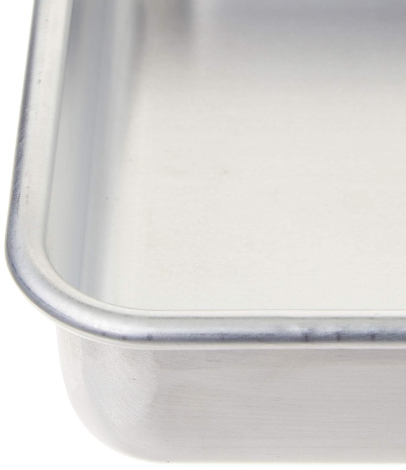 Nordic Ware - 47500 Nordic Ware Naturals Aluminum Commercial 8" x 8" Square Cake Pan, 8 by 8 inches, Silver