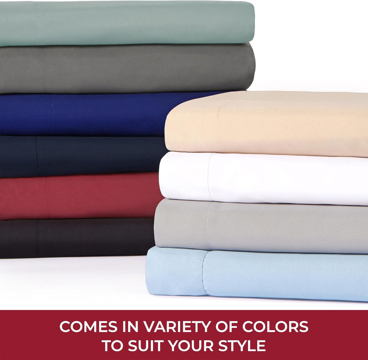 Mellanni RV Short Queen Sheets | 4-Piece Hotel Luxury Bedding Set - Extra Soft, Cooling, Deep Pocket (Pistachio)