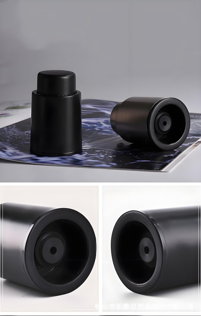 Smaiasl 2 Pack Wine Stoppers,Reusable Wine Bottle Stoppers,Vacuum Wine Preserver With Time Scale, Keep Your Wine Fresh,The Perfect Choice For Wine Lovers.