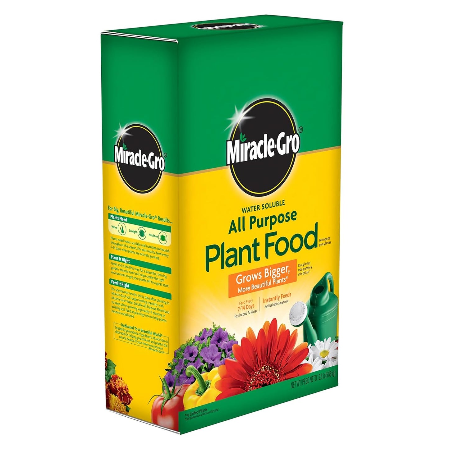 Miracle-Gro Water Soluble All Purpose Plant Food - Fertilizer for Indoor & Outdoor Plants | 12.5 lbs