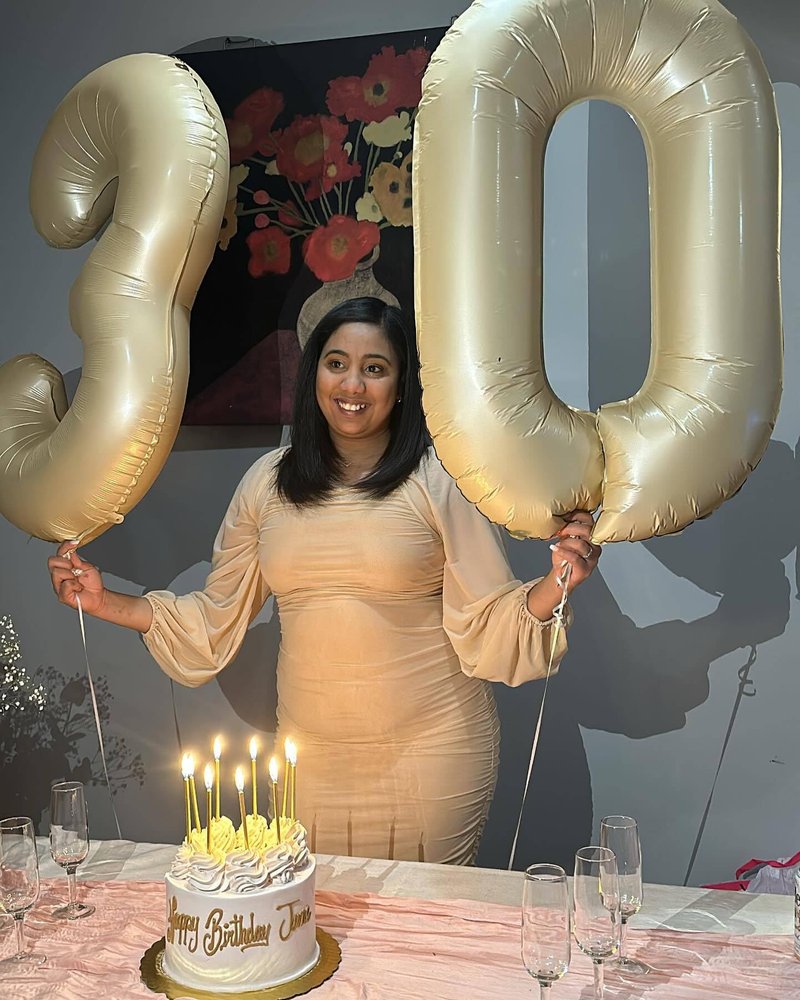 Cream Number 9 Balloon 40 Inch, 9th Birthday Party Decorations for Children, Giant 9 Foil Balloon for Party Supplies