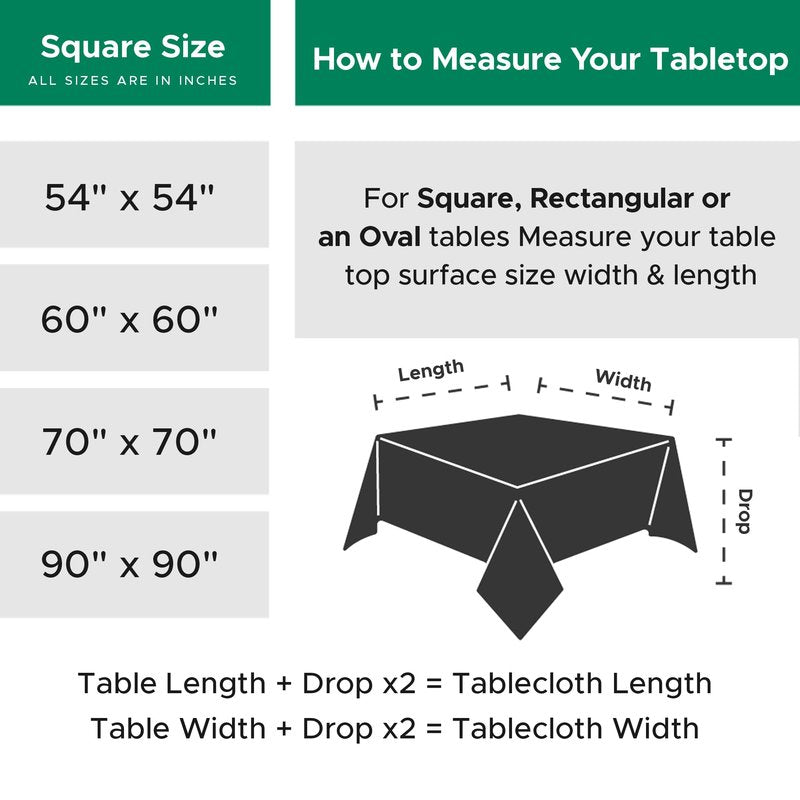 Biscaynebay Textured Fabric Square Tablecloths 70x70 Inches, Silver Grey Water Resistant Spill Proof Card Table Cloth Folding Table Cover for Dining, Kitchen, Wedding and Parties, Machine Washable