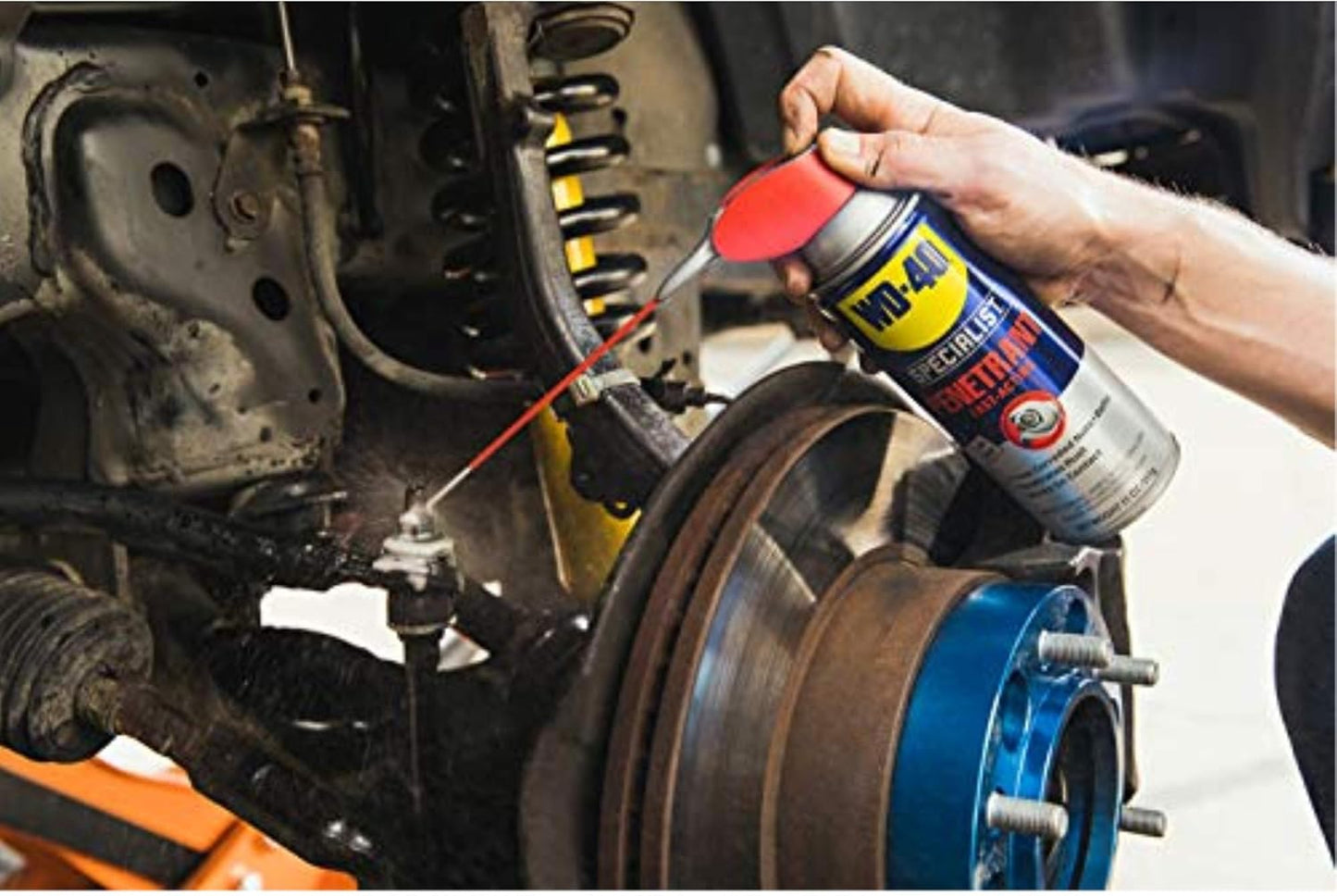 WD-40 Specialist Penetrant - Fast-Acting Formula for Metal, Rubber & Plastic - 11 Oz.
