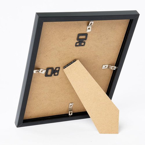 JCJMY 11x12 Black Picture Frame - Versatile Wall Hanging or Tabletop Display with Shatter-Resistant Plexiglass