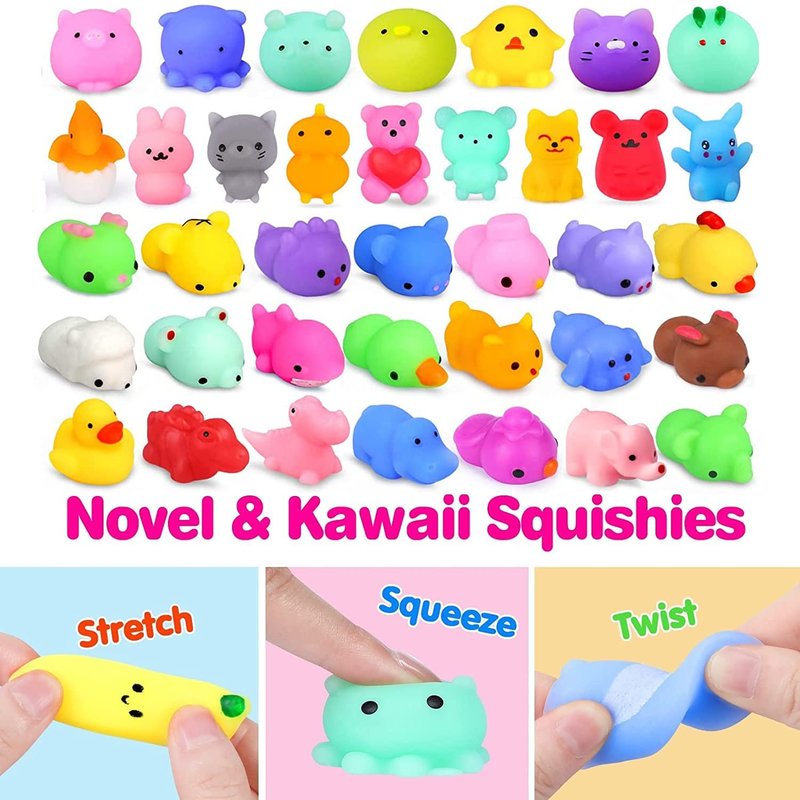 128 Pcs Party Favors for Kids Easter Egg Fillers,Fidget Treasure Box Toys, Classroom Prizes, Pinata Filler Goodie Bag Stuffers, Treasure Chest Carnival Prizes, Prize Box Bulk Toys for Boys Girls 4-8