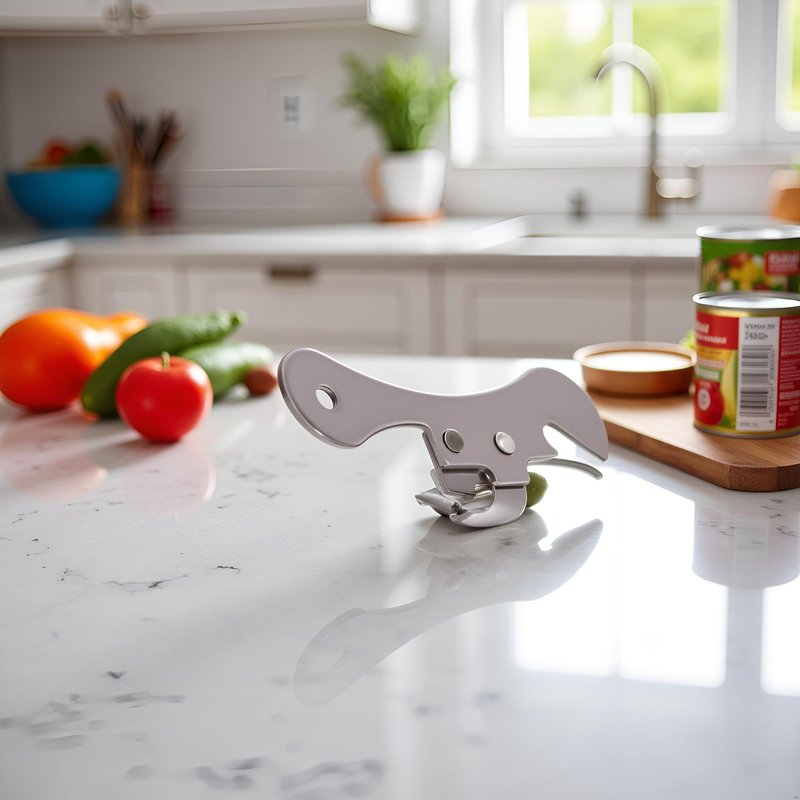 Silver One Size Stainless Steel Can Opener Manual Can Opener Multifunctional Kitchen Accessories, Manual Can Openers