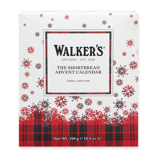 Walker’s 2025 Advent Calendar - Limited Edition Shortbread Cookies from Scotland | 24 Count (10.4 oz)