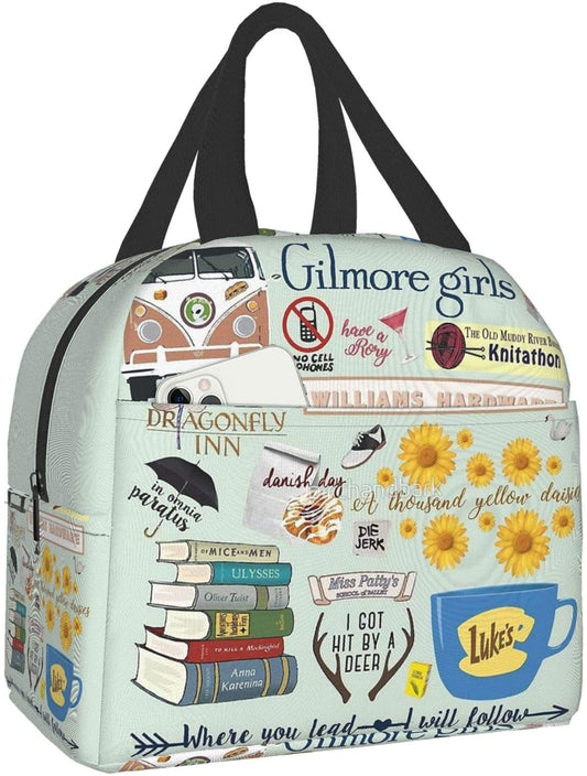 Lunch Tote Bag for Women Gifts Fashionable Collapsible Simple Modern DIY Bag Large
