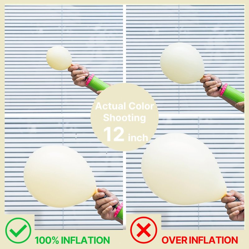 PartyWoo Pastel Yellow Balloons 100pcs 12 Inch Light Pale Yellow Latex Helium Balloons for Graduation Baby Shower Gender Reveal Easter Little Cutie Bee Birthday Summer Party Decorations Yellow-Q07