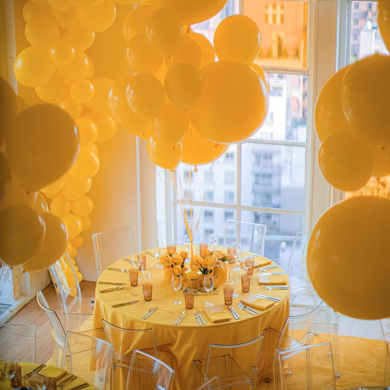 PartyWoo Mustard Yellow Balloons 100pcs Different Sizes of 36 18 12 10 5 Inch Yellow Fall Balloon Arch Kit for Birthday Engagement Baby Shower Bee Sunflower Little Cutie Party Decorations Yellow-Y10