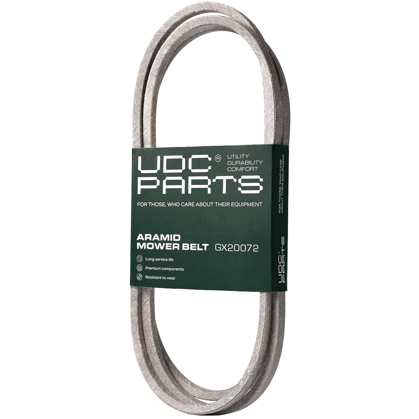 UDC Parts Deck Belt Replacement - Fits John Deere 42 Inch Models D105, D110, E100 & More | 104 Inch