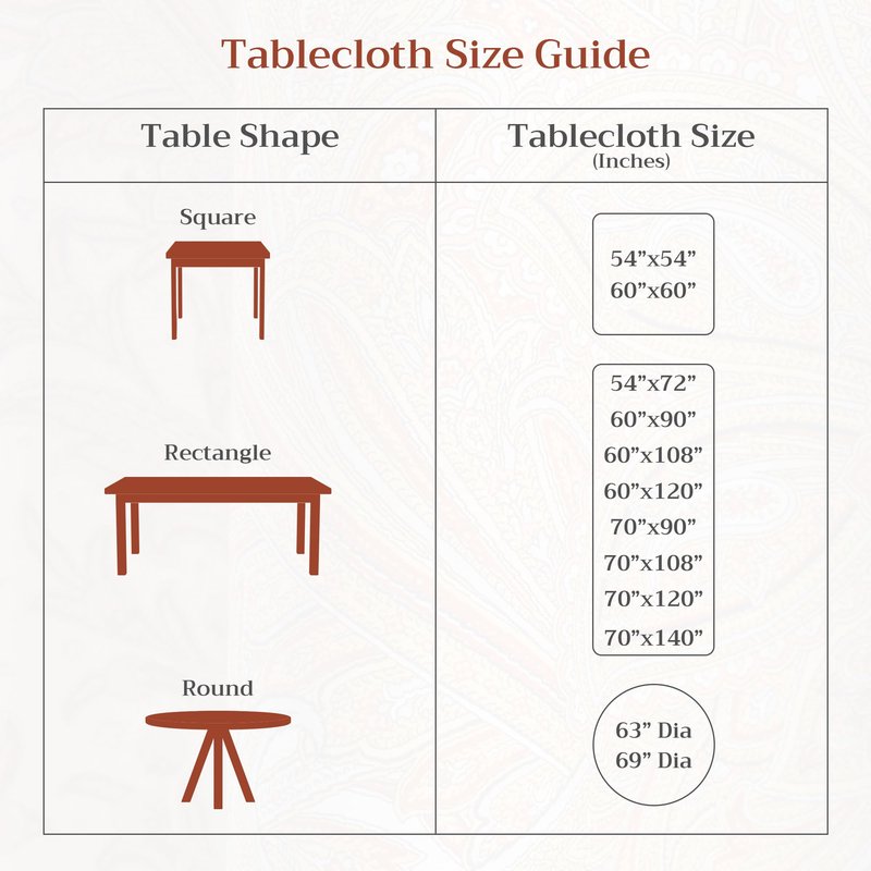 Maison d' Hermine Table Cloth Round Table 100% Cotton 63 Round Inches Tablecloth Reusable Decorative for Dining Kitchen Room Farmhouse Home Gifts for Mothers Day Spring Summer - Gourmand