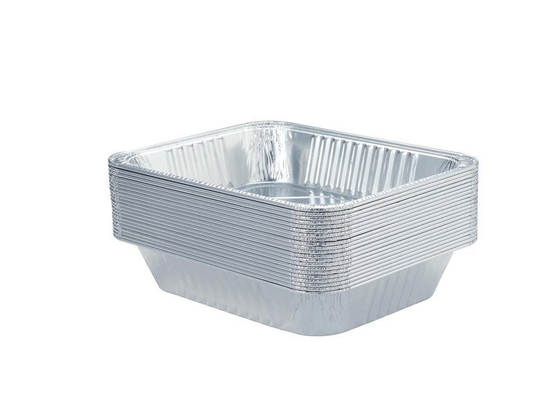 Waytiffer Aluminum Pans 9x13 Disposable Foil Pans (20 Pack) Half Size Deep Steam Table Pans Heavy Duty Extra Thick for Baking, Cooking, Roasting, Heating, Serving & Lining Steam-Table Trays