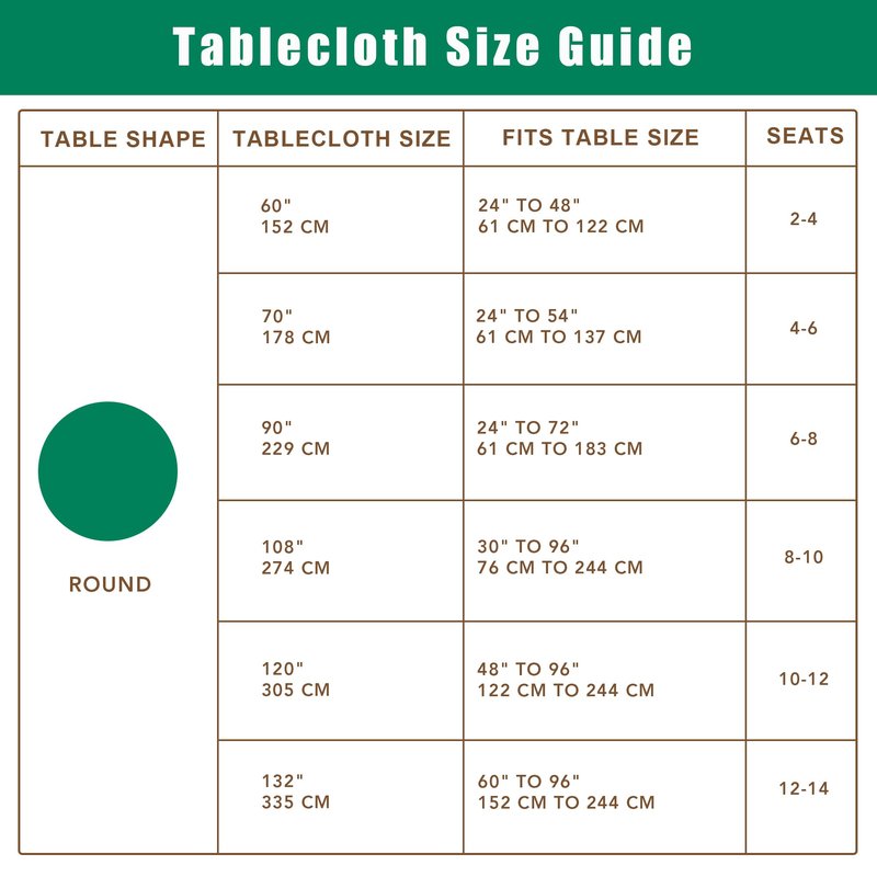 Biscaynebay Textured Fabric Round Tablecloths 108" only, Royal Blue Water Resistant Table Cloth Circle Folding Table Covers Linen for Dining, Kitchen, Wedding, Parties etc. Machine Washable