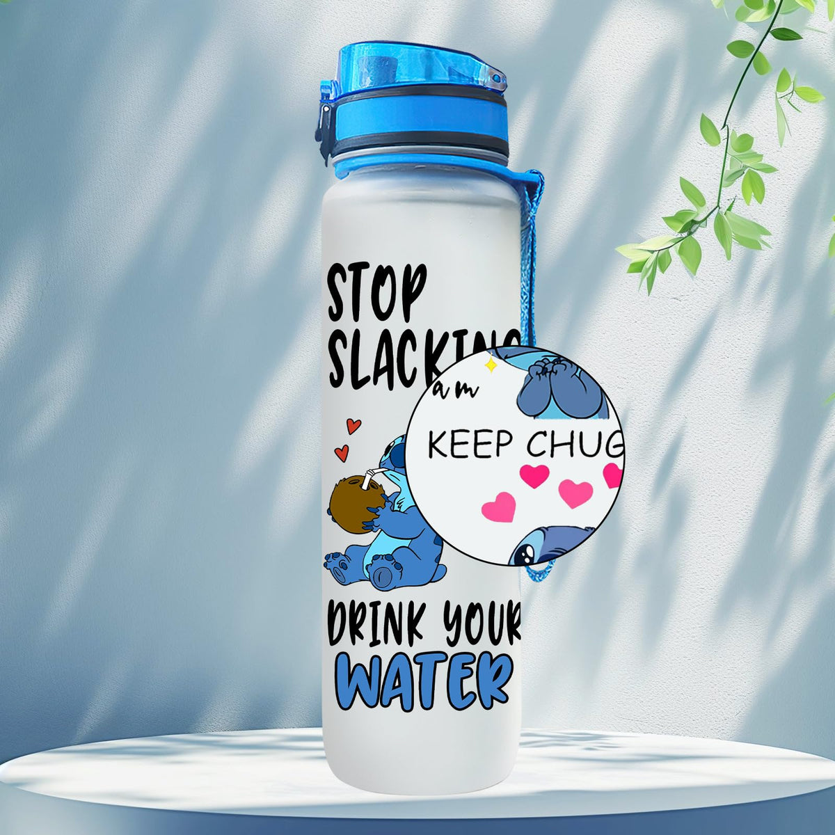 GEPOSTORE Water Bottle Durable Leak Proof Design for Everyday Use