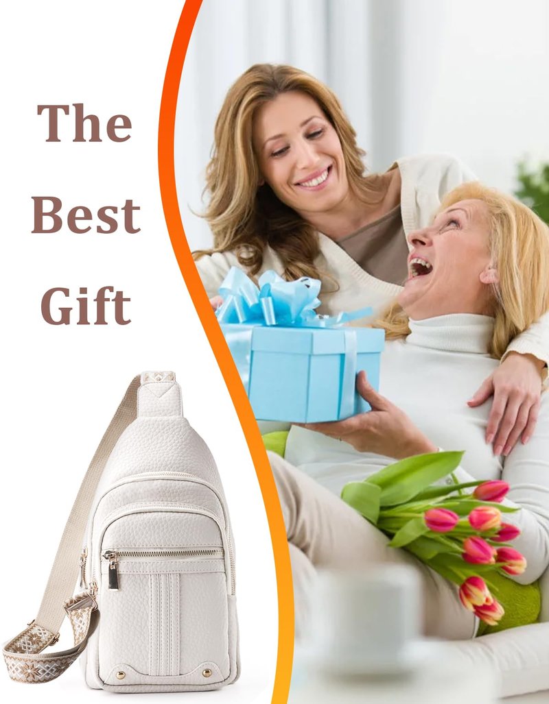 Mothers Day Gifts for Mom Crossbody Bags Anniversary Birthday Mom Gifts for Women Sling Bag Fanny Pack Chest Anti Theft Purse Christmas Secret Santa Gift Ideas for Her Girlfriend Wife