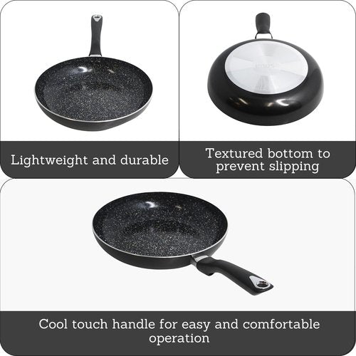 IMUSA 10” Bistro Ceramic Nonstick Fry Pan with Bakelite Handle