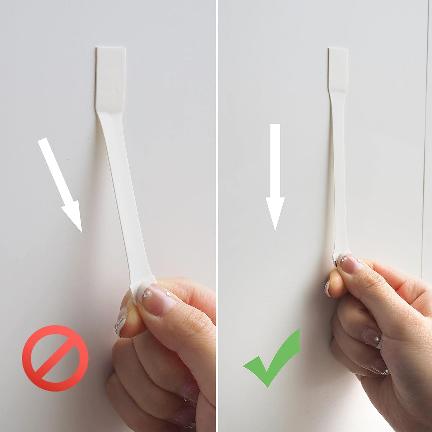 MOVELYST Heavy-Duty Utility Hooks - 14 Large Hooks with 20 Removable Adhesive Strips | Damage-Free Wall Organizer