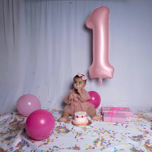40" Balloon Letter A Pastel Pink, Large Foil Pink Letter Balloons Set A - Z for Girls, Light Pink A Helium Balloons for Women Birthday Anniversary Graduation New Year Party Decoration Supplies