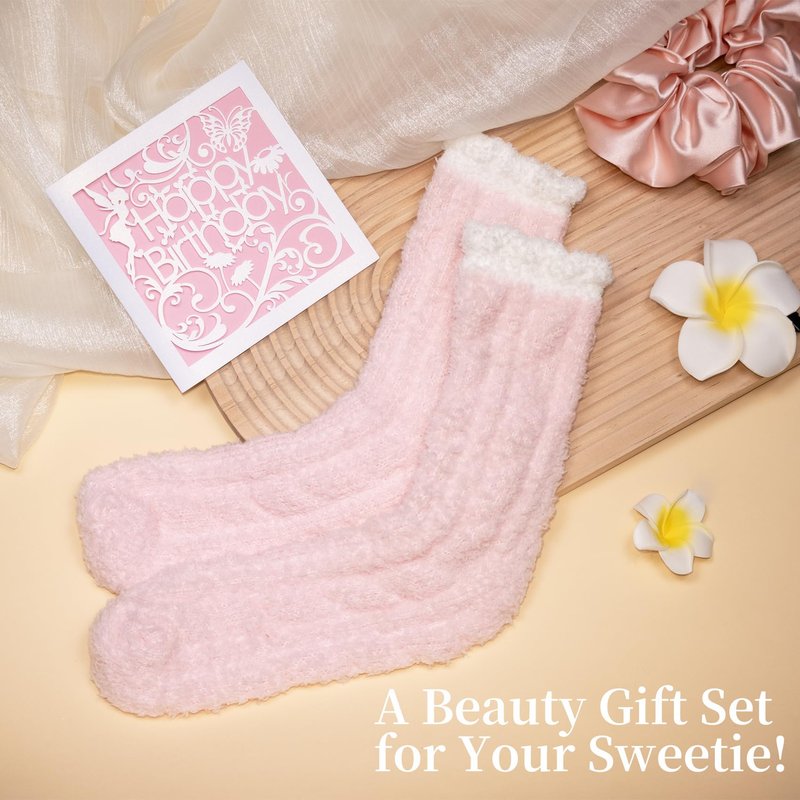 Ndahjahd Birthday Gifts for Teen Girls Best Christmas Ideas Box w/Coquette Bow Aesthetic Cup Trendy Stuff for Her Teen Girl Sister Friend Friendship Sweet 16th 18th 21st Bday(Pink Bow Gifts)
