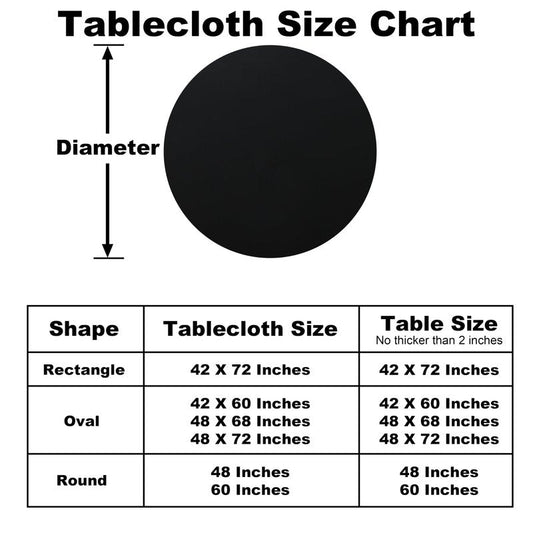 Limalred Fitted Spandex Round Tablecloth, Soft Skin Friendly Non Pilling Breathable Fabric Table Cover with Elastic Band for Dining Gathering Party Banquet Decoration 48 Inch Black