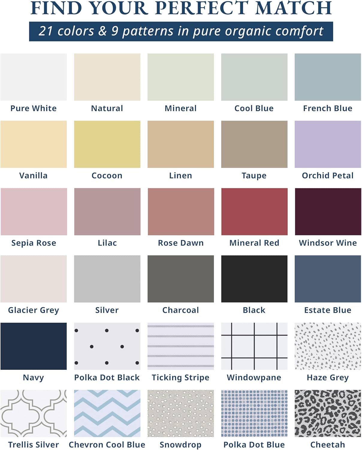 LANE LINEN Twin XL Sheets Set - 100% Organic Cotton, Crisp Percale, Fade Resistant, Charcoal