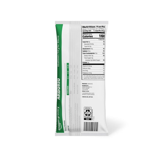 Amazon Grocery, Arborio Italian Style Rice, 16 Oz