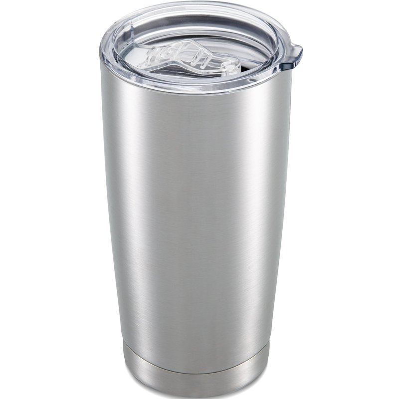 Orebigo 20 oz Tumbler with Lid Stainless Steel Double Wall Vacuum Insulated Tumblers Powder Coated Cups Travel Mug Keep Drinks Cold and Hot, Stainless Steel