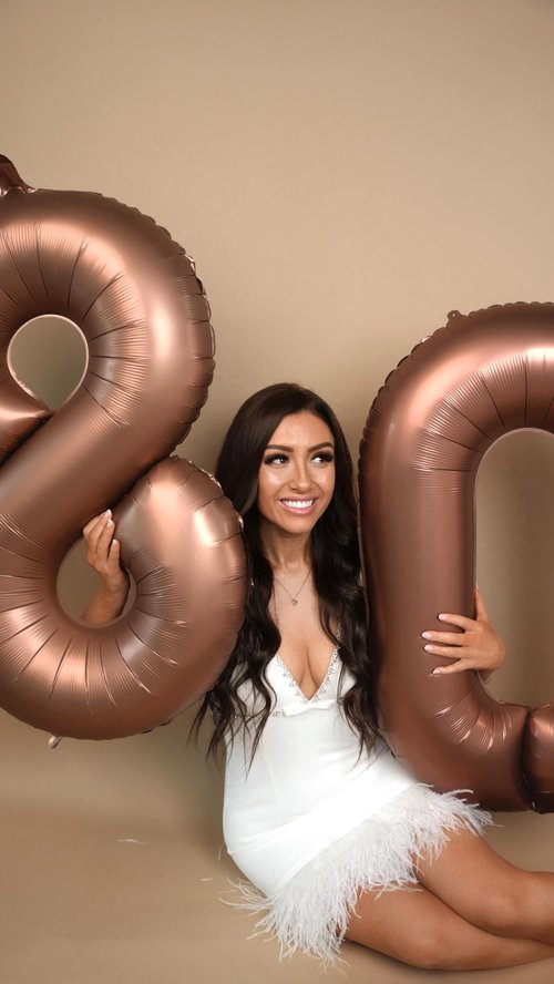 Dark Brown Number 28 Balloon 40 inch, Coffee Brown 28 Number Balloons, 28st Birthday Decorations, Chocolate 28 Year Old Women Men Party Supplies
