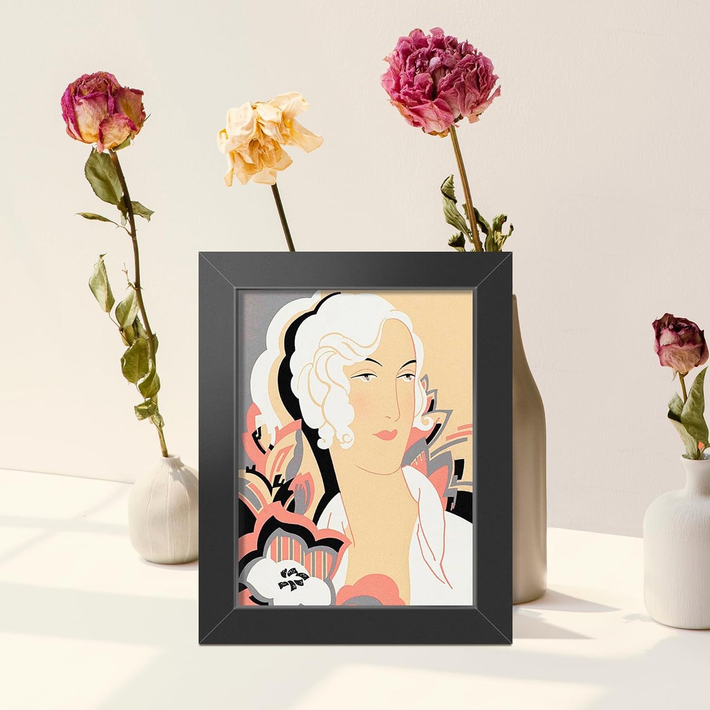 LaVie Home 2x3 Picture Frame - Classic Black Display Frame with HD Plexiglas, 1 Pack