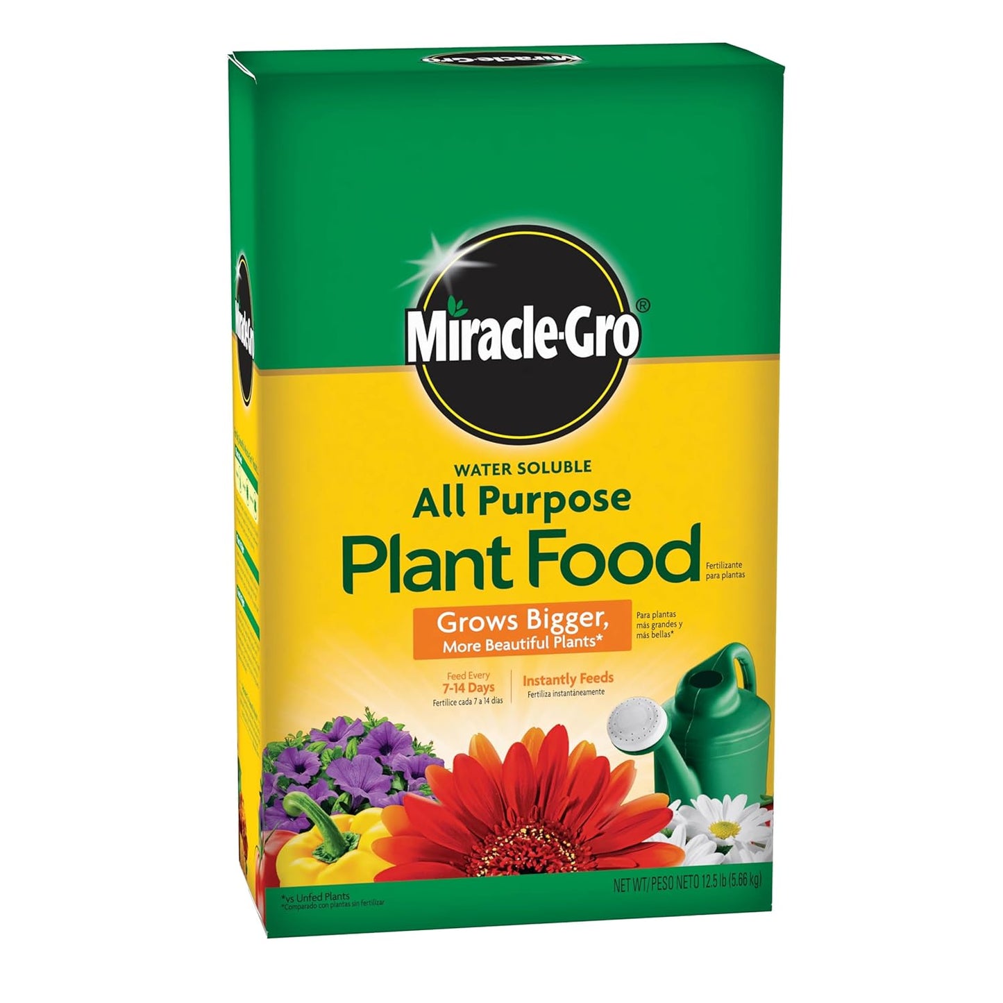 Miracle-Gro Water Soluble All Purpose Plant Food - Fertilizer for Indoor & Outdoor Plants | 12.5 lbs
