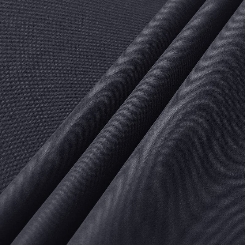 sancua 2 Pack Dark Grey Tablecloth 54 x 54 Inch, Stain and Wrinkle Resistant Square Table Cloth - Washable Polyester Table Cover for Dining Tables, Buffet Parties and Camping