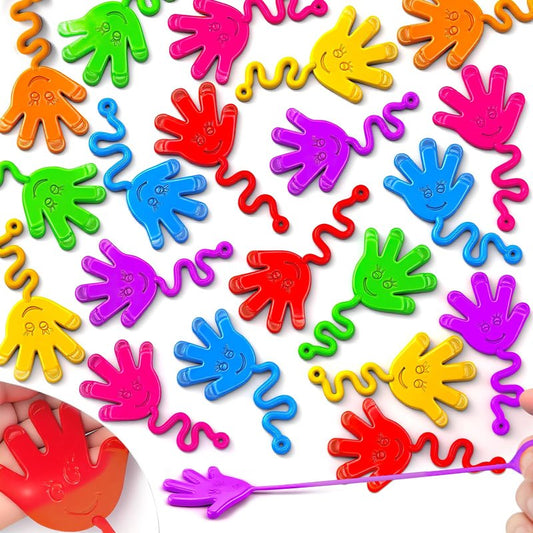 Armaytoy 20Pack Sticky Hands Party Favors for Kids,Classroom Prizes,Goodie Bag,Pinata Stuffers,Birthday Treasure Box Bulk Toys