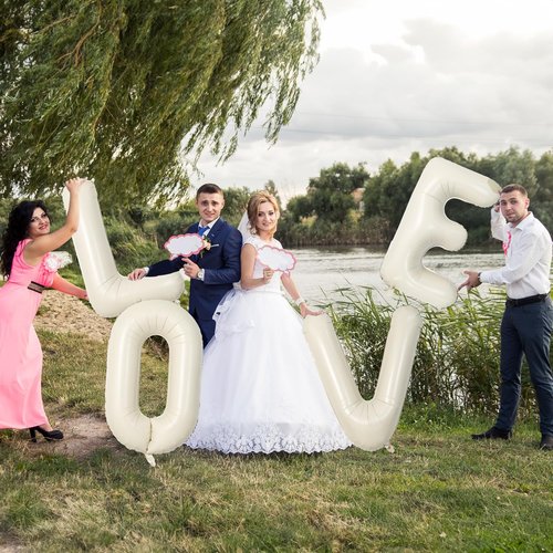 Cream Q 40 Inch Alphabet Foil Name Balloon - Large Self Inflating Letter for Girls Birthday Party, Baby Shower Decoration - White Sand Mylar Helium Custom Beige