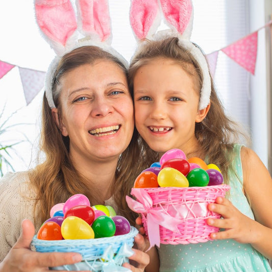 OCTERIC 120Pcs Easter Eggs, 2.3" Fillable Bright Colors Plastic Easter Eggs Empty for Easter Hunt, Easter Basket Stuffers, Party Favor, Classroom Prize Supplies