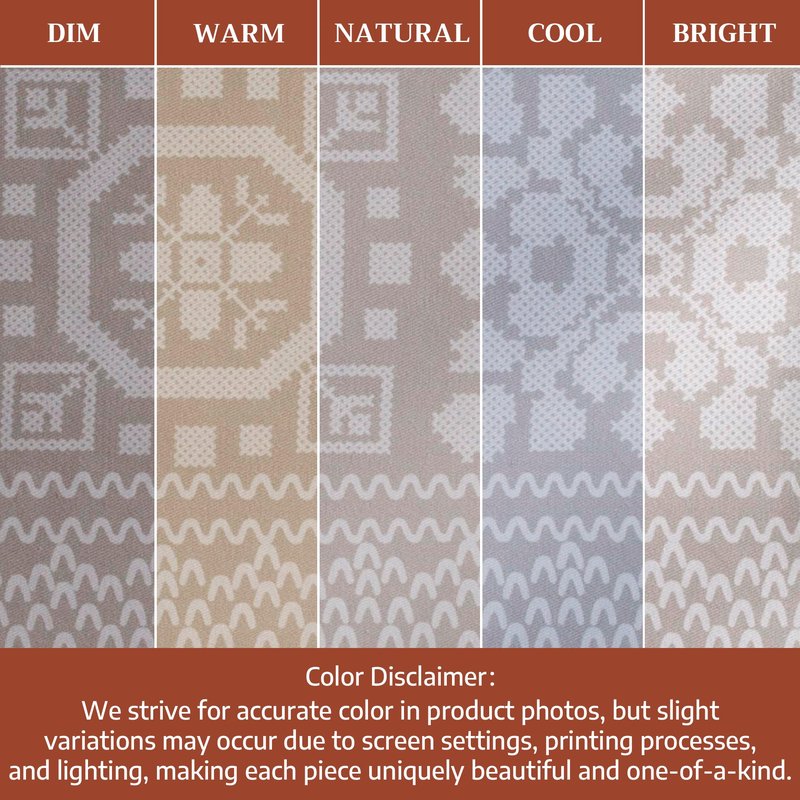 Maison d' Hermine Table Cloth Square Table 100% Cotton 54 x 54 Inches Fall Tablecloth Reusable Everyday Use for Thanksgiving Christmas Decorations Dining Farmhouse Party (Cozy Christmas)