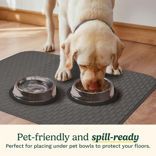Cuisinart Dish Drying Mats - Ultra Absorbent XL 18" x 24" | Foldable, Machine Washable, Fast Drying (Cascading Check)