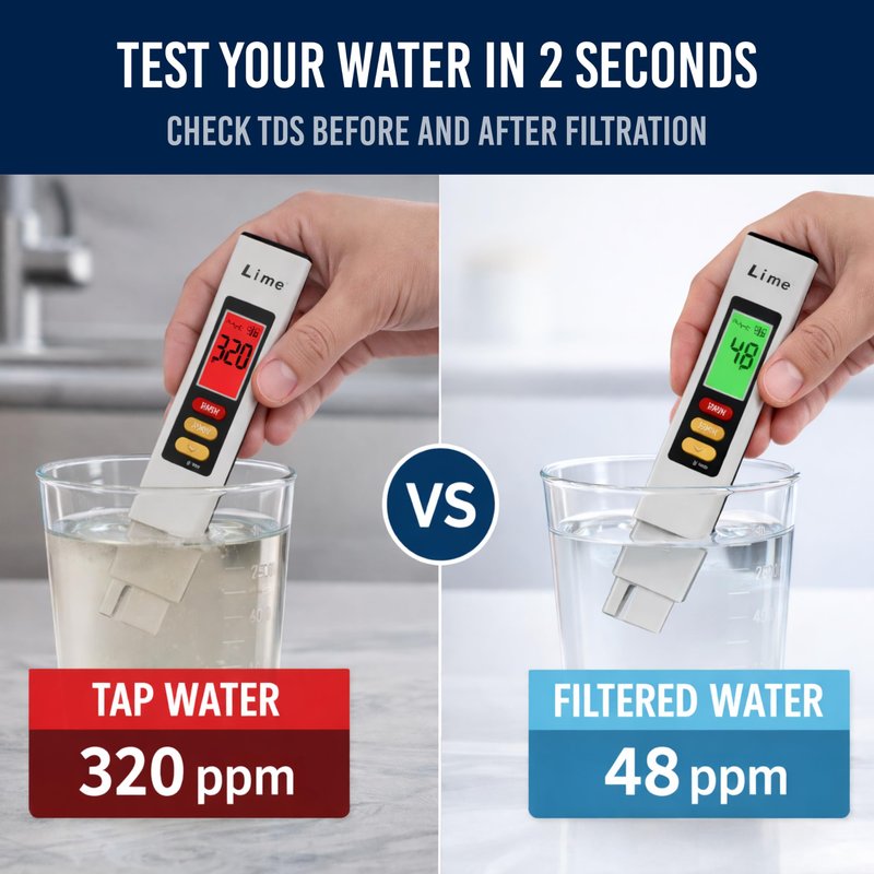 Water Tester for Drinking Water - TDS Meter