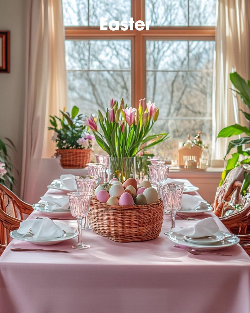 Pureegg Plastic Table Cloth Disposable 10 Pack, 54 x 108 Inch Table Cloths, Easter Party, Valentines, Mothers Day Decorations, Tablecloths, Rectangle, Pastel Plastic Cover, Leakproof & Sturdy, Pink