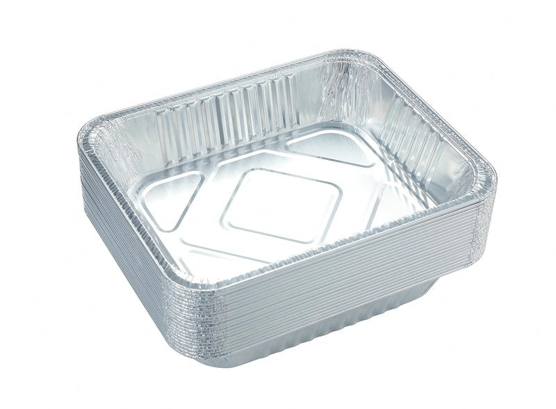 Waytiffer Aluminum Pans 9x13 Disposable Foil Pans (20 Pack) Half Size Deep Steam Table Pans Heavy Duty Extra Thick for Baking, Cooking, Roasting, Heating, Serving & Lining Steam-Table Trays