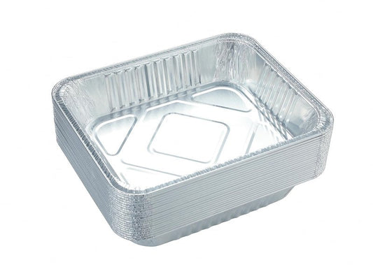 Waytiffer Aluminum Pans 9x13 Disposable Foil Pans (20 Pack) Half Size Deep Steam Table Pans Heavy Duty Extra Thick for Baking, Cooking, Roasting, Heating, Serving & Lining Steam-Table Trays